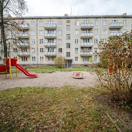 アパート Cosy 2 Bed Flat In Naujamiestis